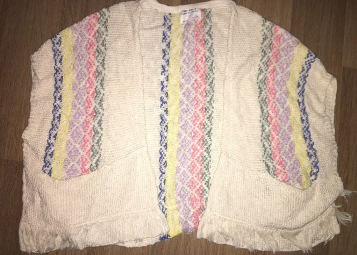 Gilet zara oversize sans manche 7/8 ans