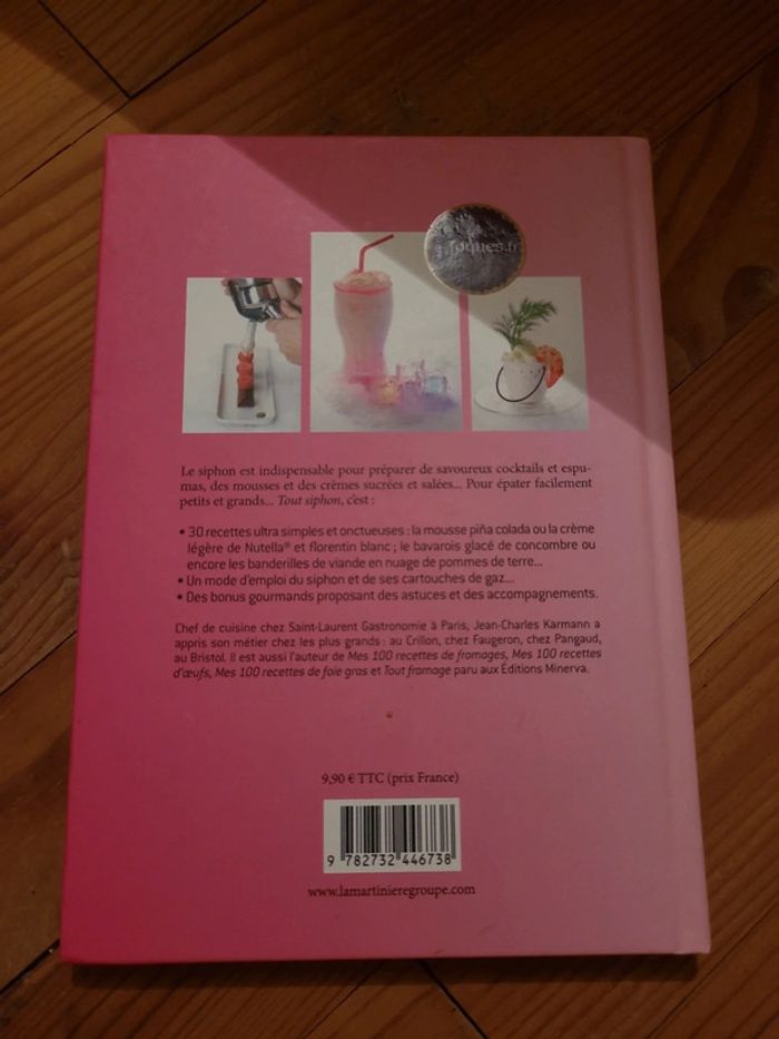 Livre de cuisine sur le siphon - photo numéro 2