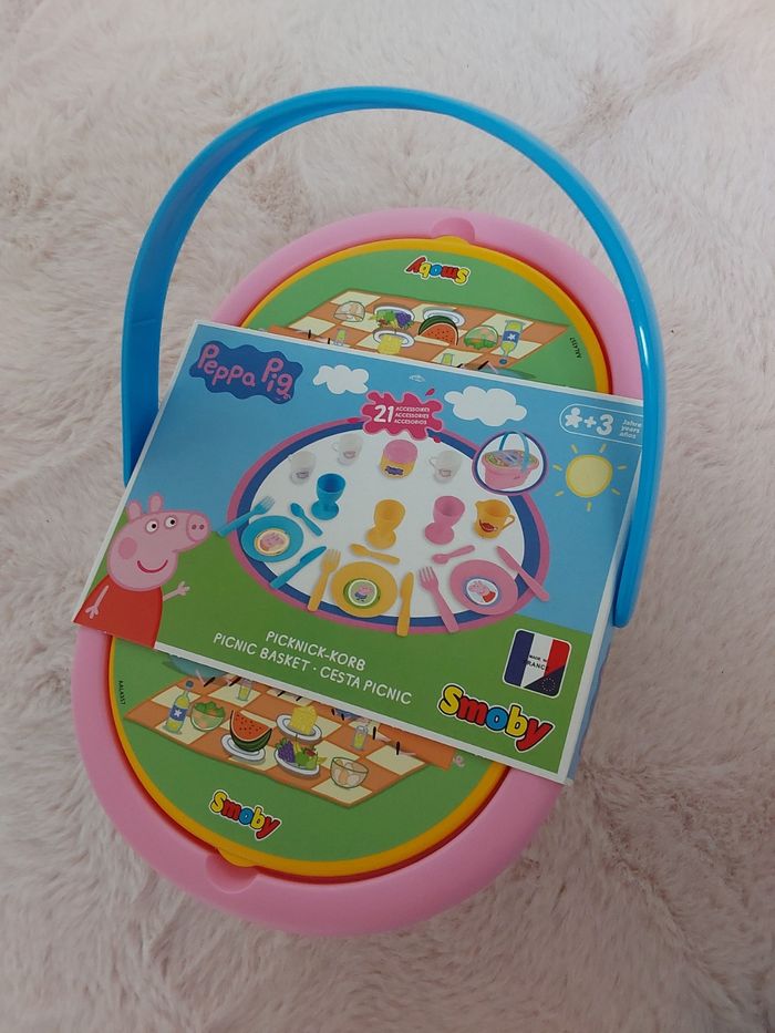 Panier Dînette Peppa Pig