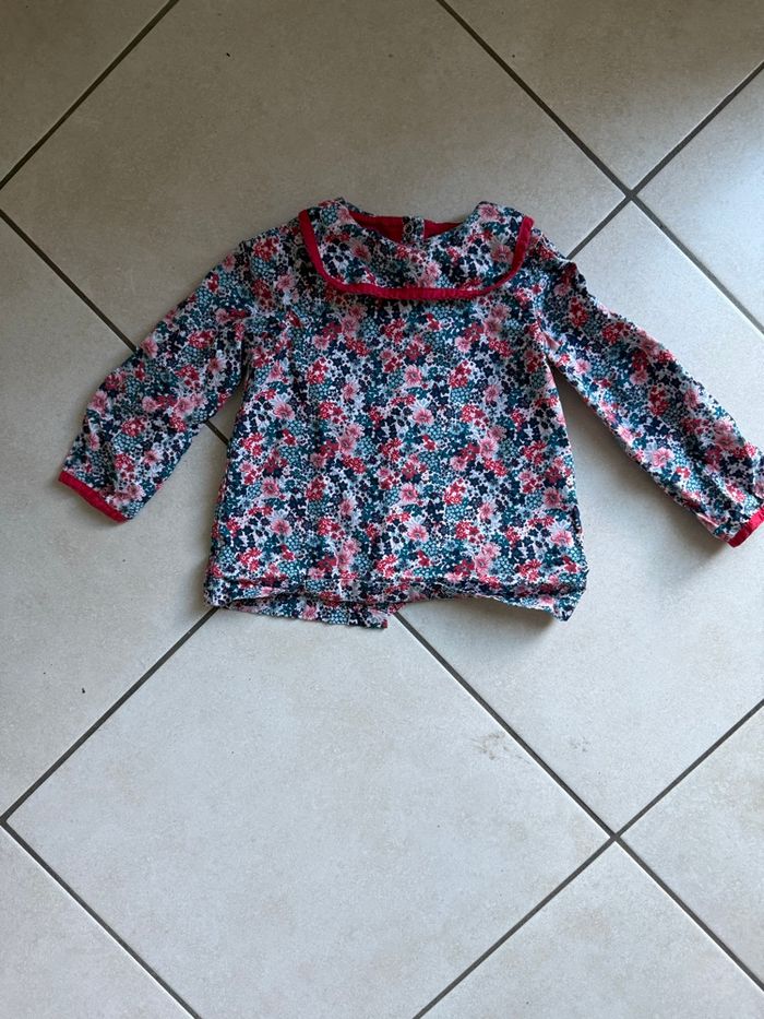 Blouse fleurie