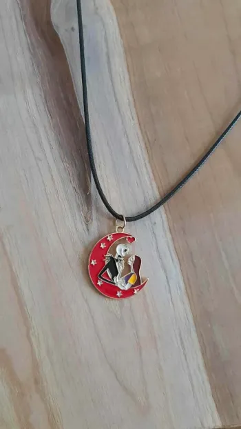 🌙 Collier avec pendentif L'Étrange Noël De Monsieur Jack 🌙