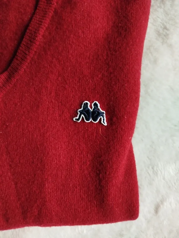 Pull Kappa taille M 100 % laine, Made in Italy - photo numéro 3