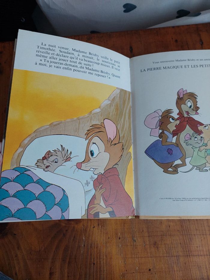 Livre Brisby et le secret de Nimh : la grande peur des petites souris - photo numéro 4