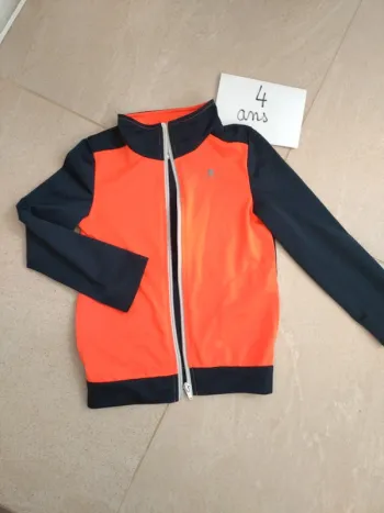 Veste jogging 4 ans