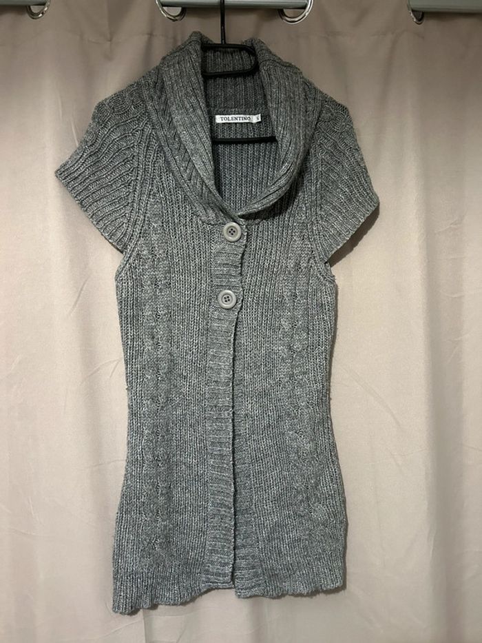 Gilet gris