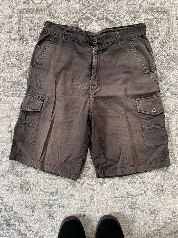 Jort baggy large Billabong taille 32US cargo hip-hop streetwear y2k skater brodé - photo numéro 3