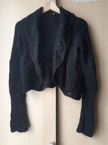 Cardigan noir Multiples