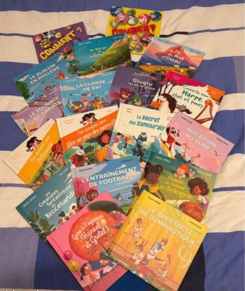 10 livres collection Mcdonalds (McDo) à choisir parmi la liste