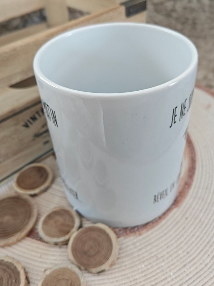 Tasse Chat Je ne suis pas du matin - photo numéro 6