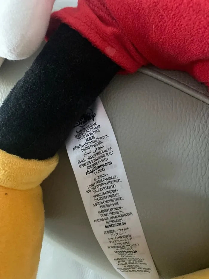 Grande Peluche Mickey Disney - photo numéro 4