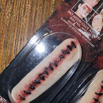 accessoires HALLOWEEN cicatrices 🎃 neuf 🎃 tout public
