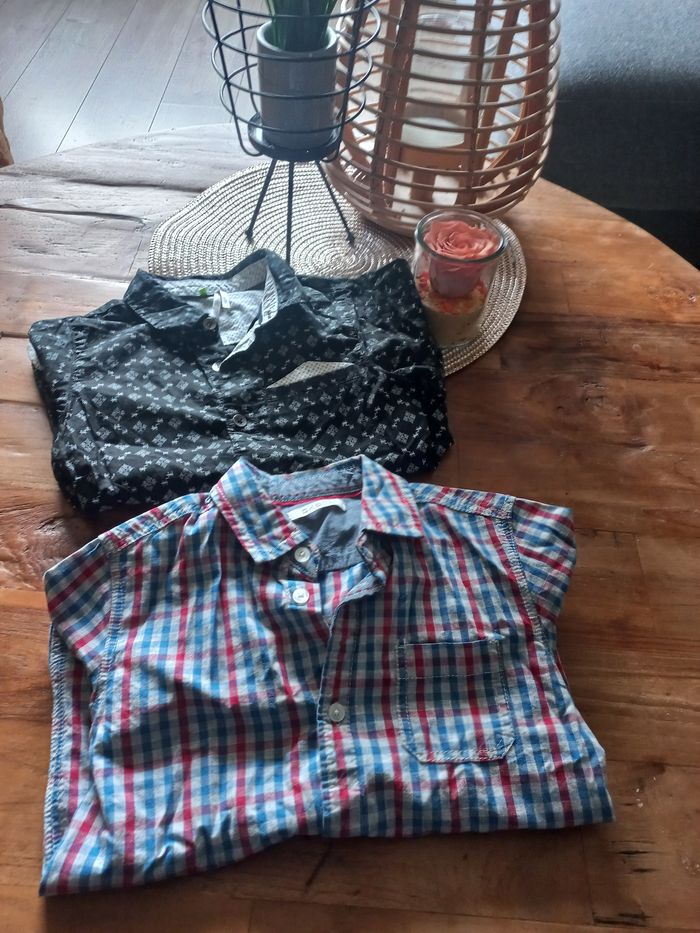 Lot chemise manches longues 6 ans