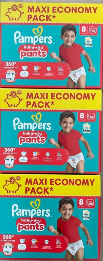 Pampers taille 8