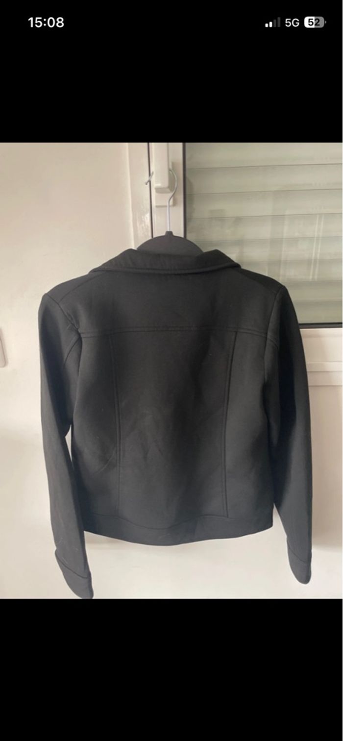 Veste noire enfant fille 12 ans - photo numéro 2