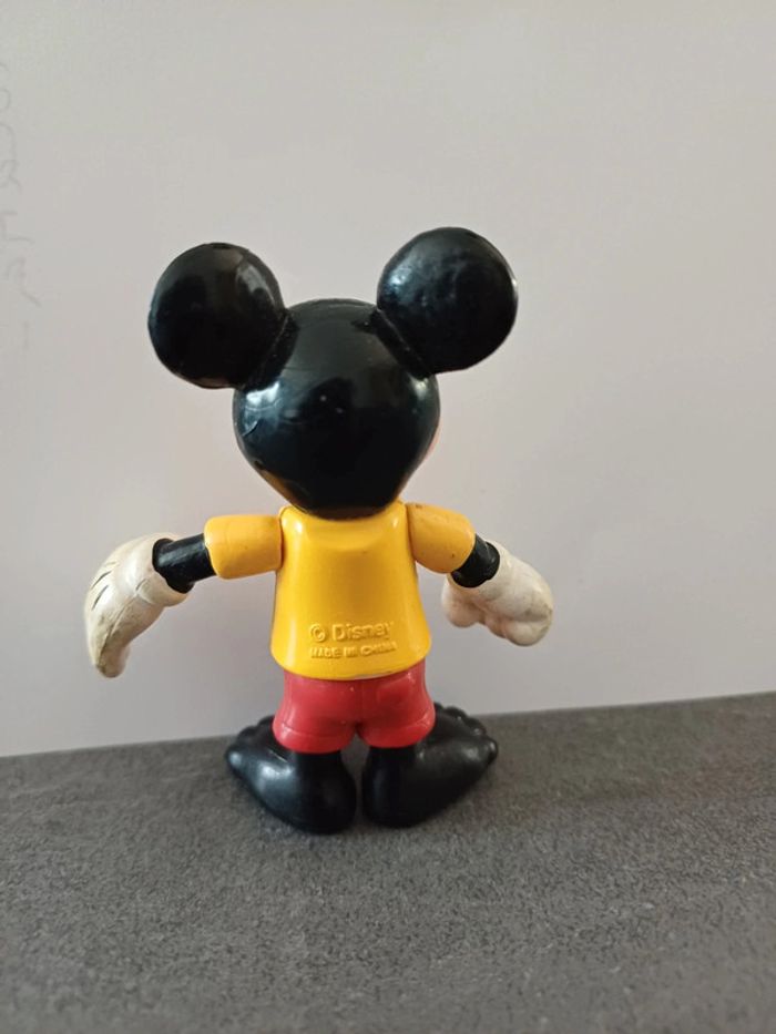 Figurine mickey mouse articulée vintage - photo numéro 5