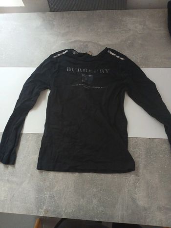 Haut manches longues burberry