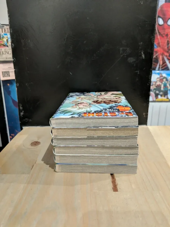 Lot Dr. Stone – Tomes 4, 5, 6, 7, 8 et 10 - photo numéro 4