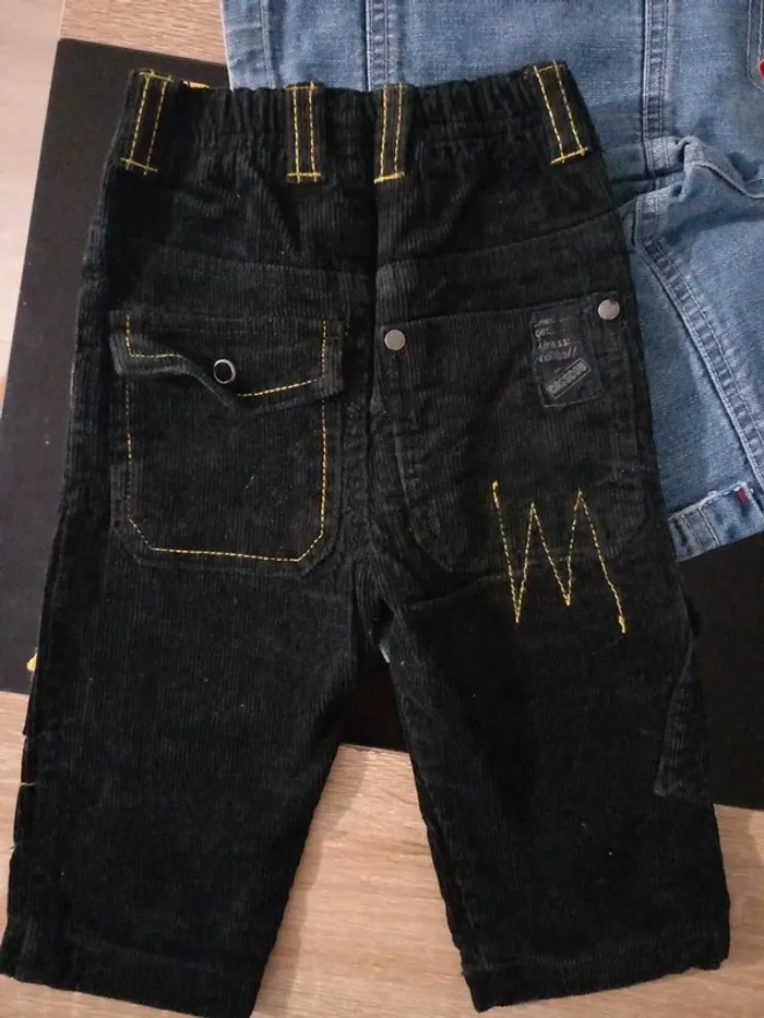 Lot 4 pantalons garçon 12 mois - photo numéro 14
