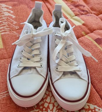 Tennis blanches femme 38