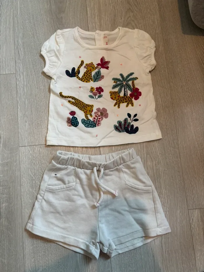 Ensemble short t shirt