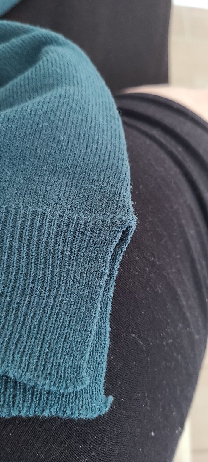 Pull fin femme vert - photo numéro 2