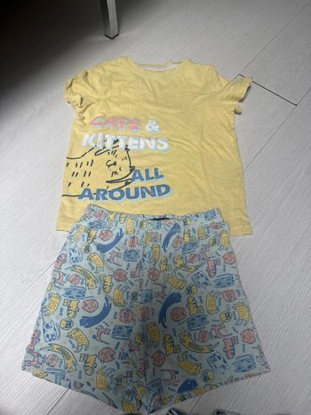Pyjama, short tex 4-5 ans