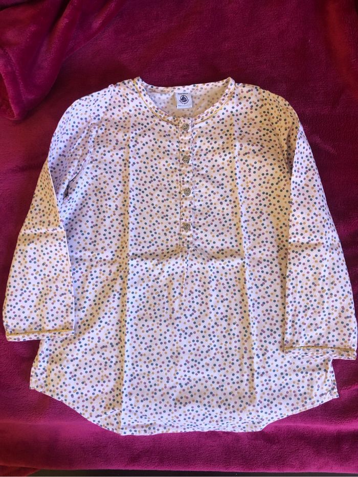 Tunique à pois Petit Bateau