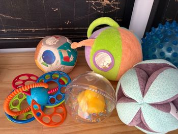 Lot de balles sensorielles