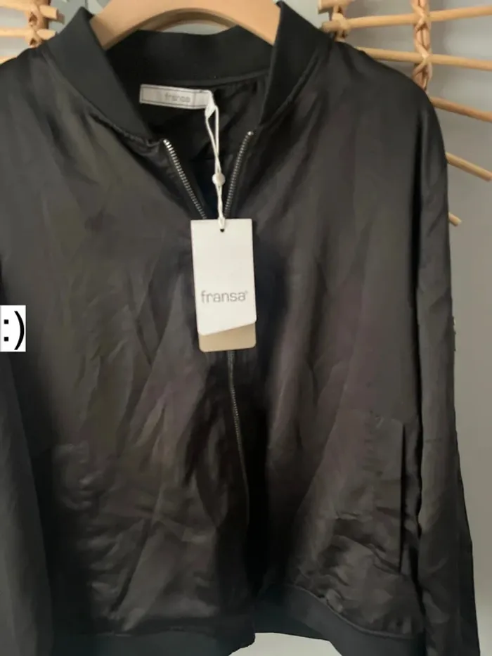 Veste femme Fransa Fanbomb 1 bomber taille L neuf avec étiquette - photo numéro 2
