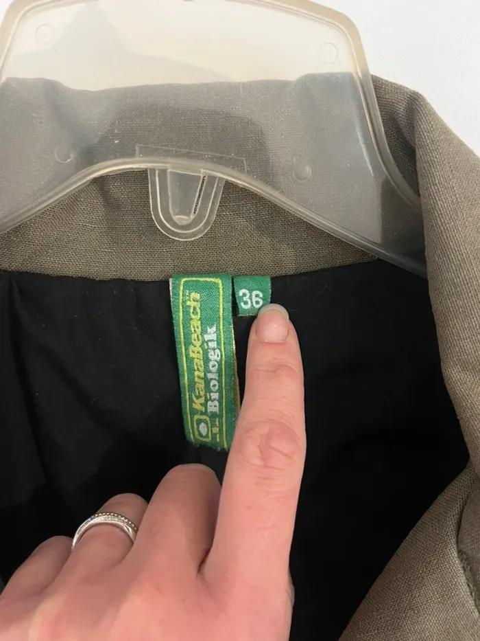 Veste Kanabeach - gamme biologik - taille 36 - photo numéro 5