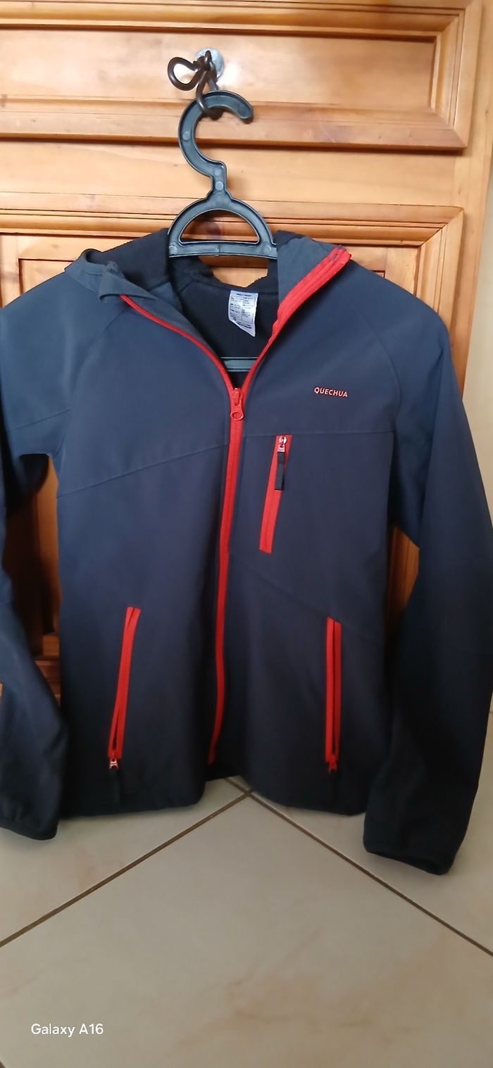 Veste softshel l coupe vent enfant 10/11 ans