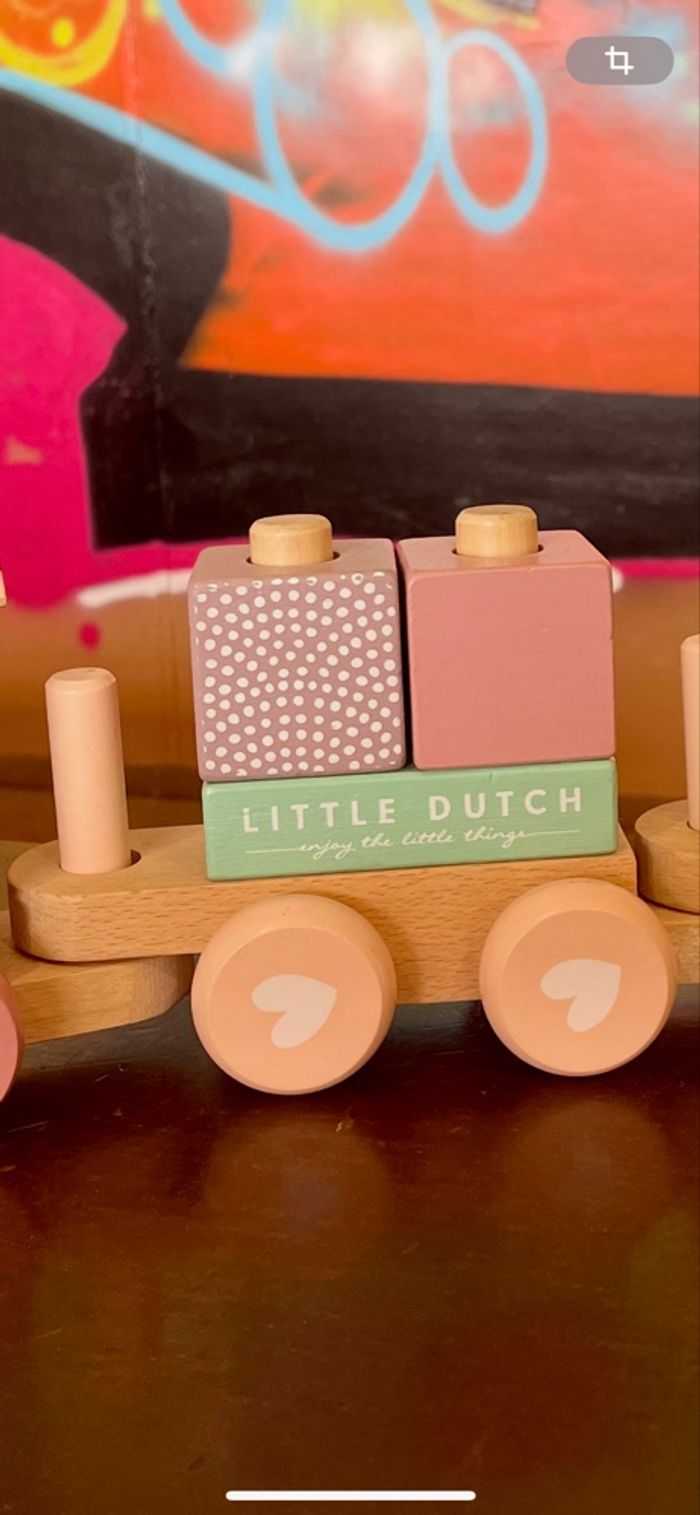 Train en bois Little Dutch - photo numéro 3