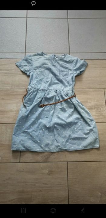 Robe ceinture fille 8 ans