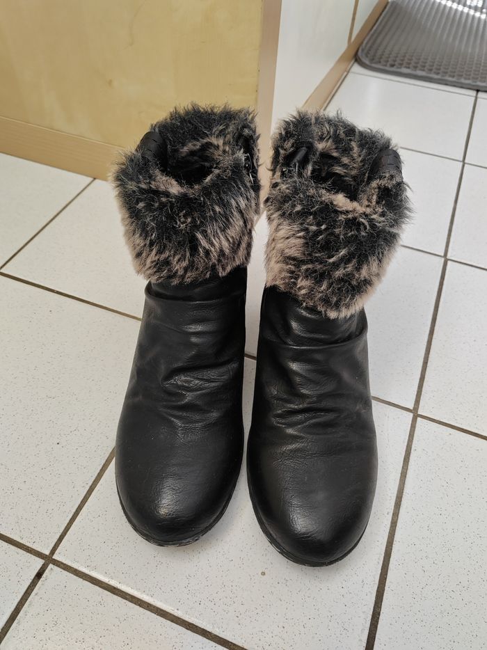 Bottines noires 40 - photo numéro 2