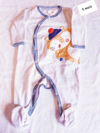 Pyjama sergent major 9 mois