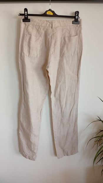 👖 Joli pantalon Newman – Lin beige
