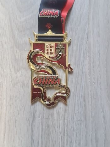 Médaille sport la grande muraille de chine