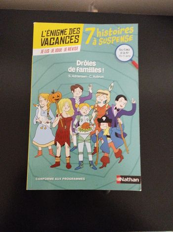 L'énigme des vacances drôles de familles!