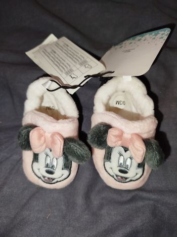 Chausson Minnie 0/3 mois