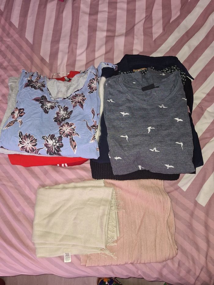 Lot vêtements taille L
