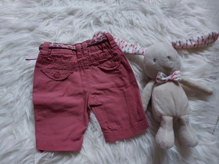 Pantalon rose 1 mois fille - photo numéro 2