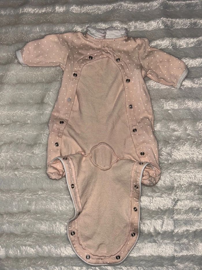 Pyjama une pièce rose - photo numéro 3