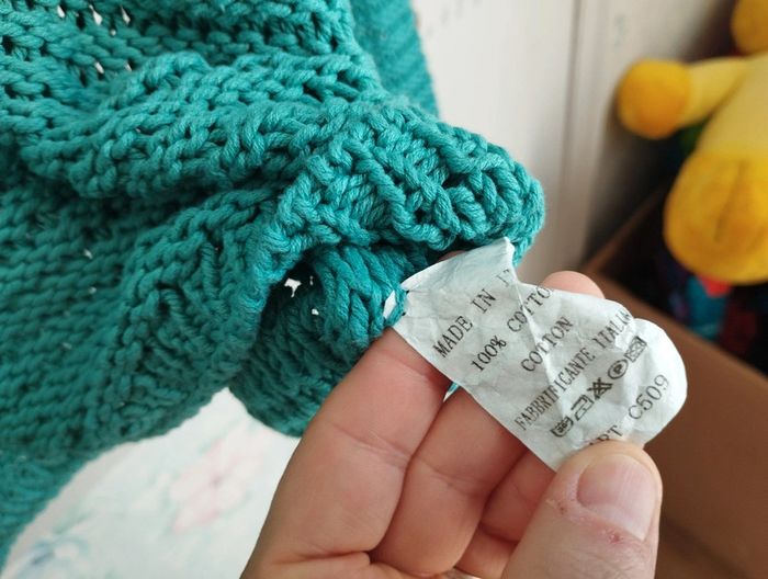 Haut crochet ajouré taille 46 48 - photo numéro 5