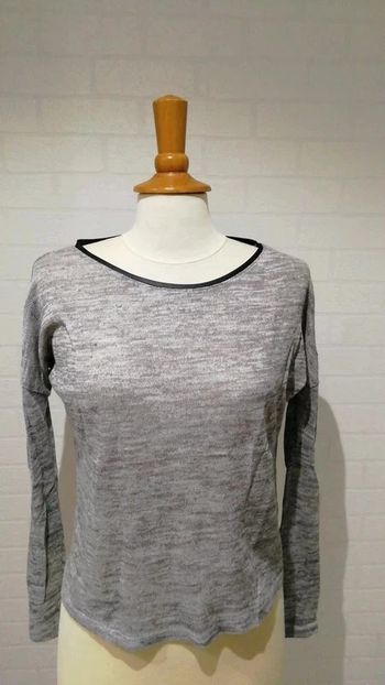 Pull fin manches longues