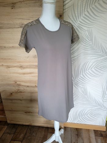 Robe légère femme taille M marron clair