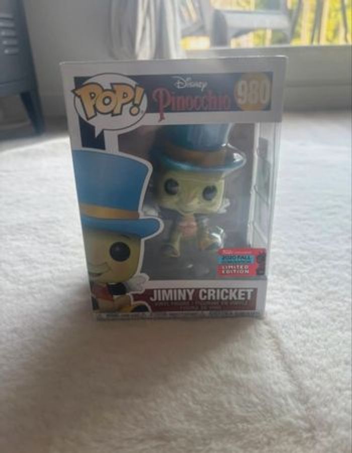 Pop Jiminy Cricket 980 édition limitée neuve Funko - photo numéro 3