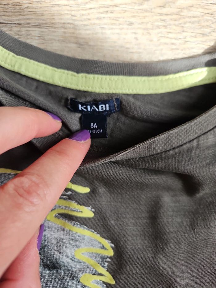 Lot tee-shirts 8 ans - photo numéro 5