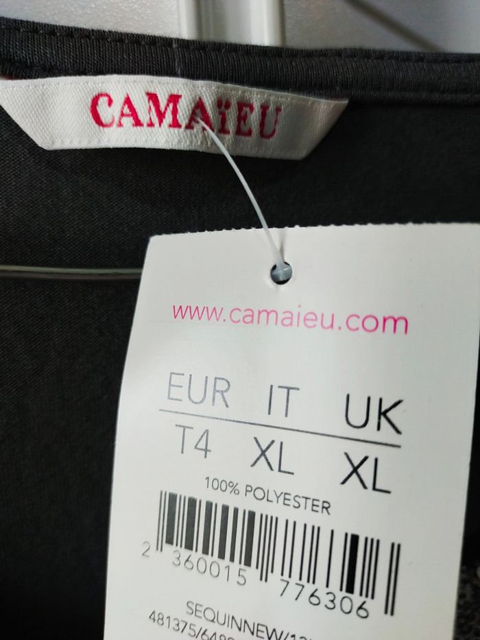 Haut festif camaïeu taille 4 soit 42/44 - photo numéro 3