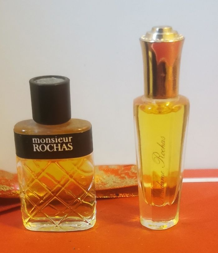Miniatures parfums rochas monsieur et madame - photo numéro 2