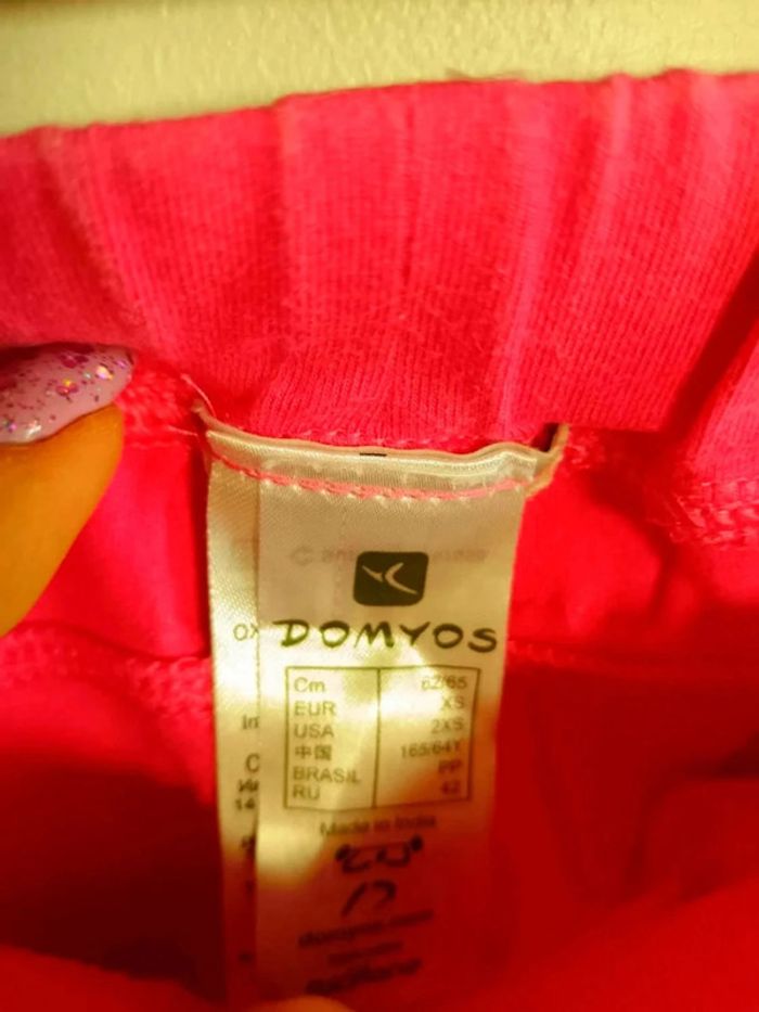 C24 short rose Domyos XS - photo numéro 3